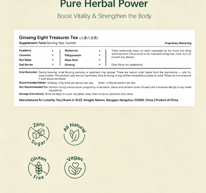 Ginseng & Mulberry Herbal Tea