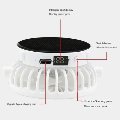 🏆 50K+ SOLD! 49% OFF – Almost Gone-⚡2026 New Fan Cooling Baseball Hat Solar Sport Caps