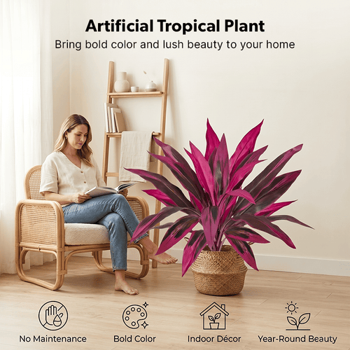 🏆 50K+ SOLD! 49% OFF – Almost Gone-⚡Artificial Tropical Plant
