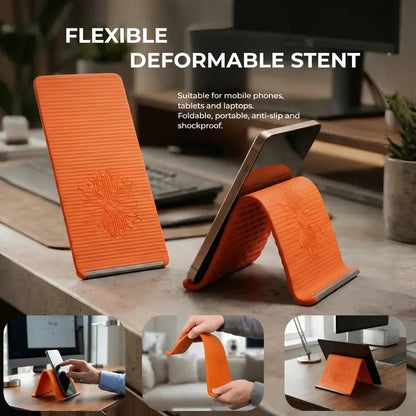 🔥Last Day 49% OFF - Ultimate Flexible Phone Stand — Foldable Silicone Holder with Multi-Angle Adjustments