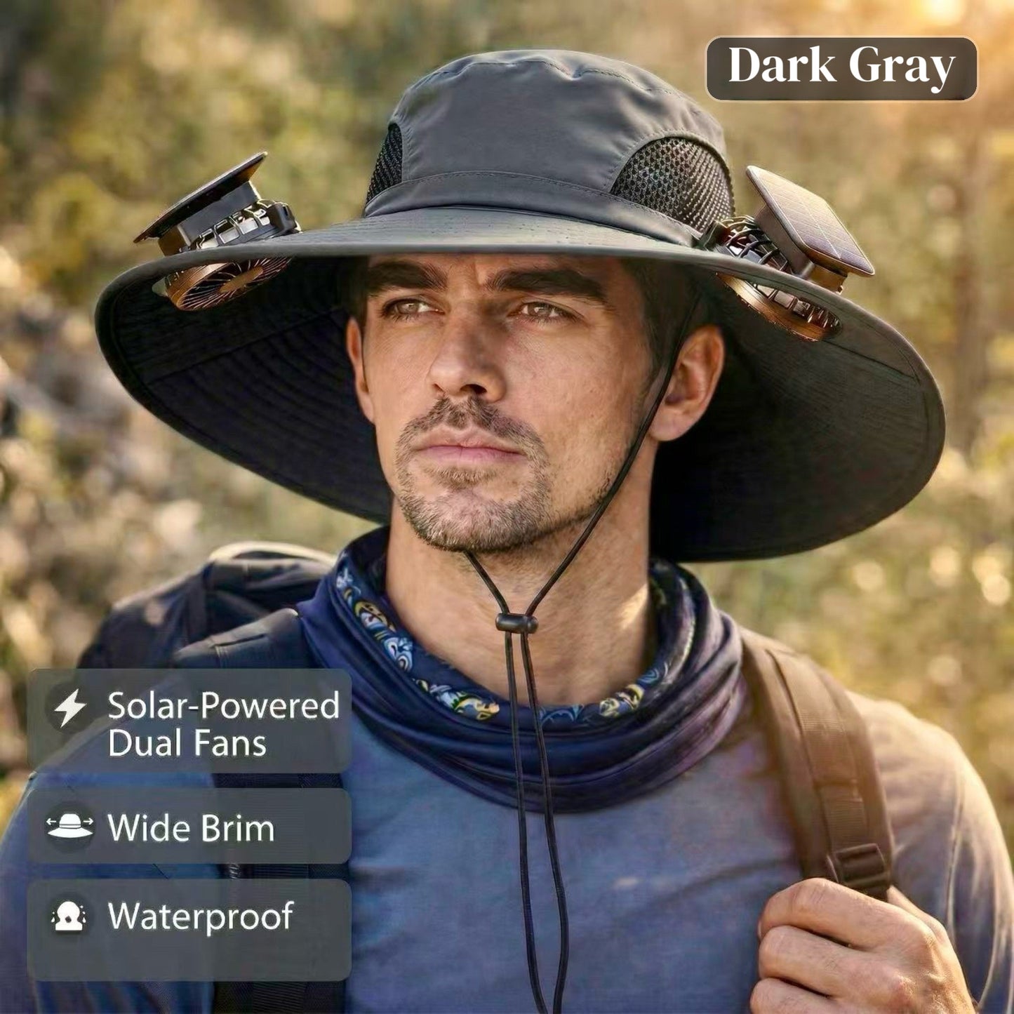🏆 50K+ SOLD! 49% OFF – Almost Gone-⚡2026 New Solar-Powered Cooling Hat