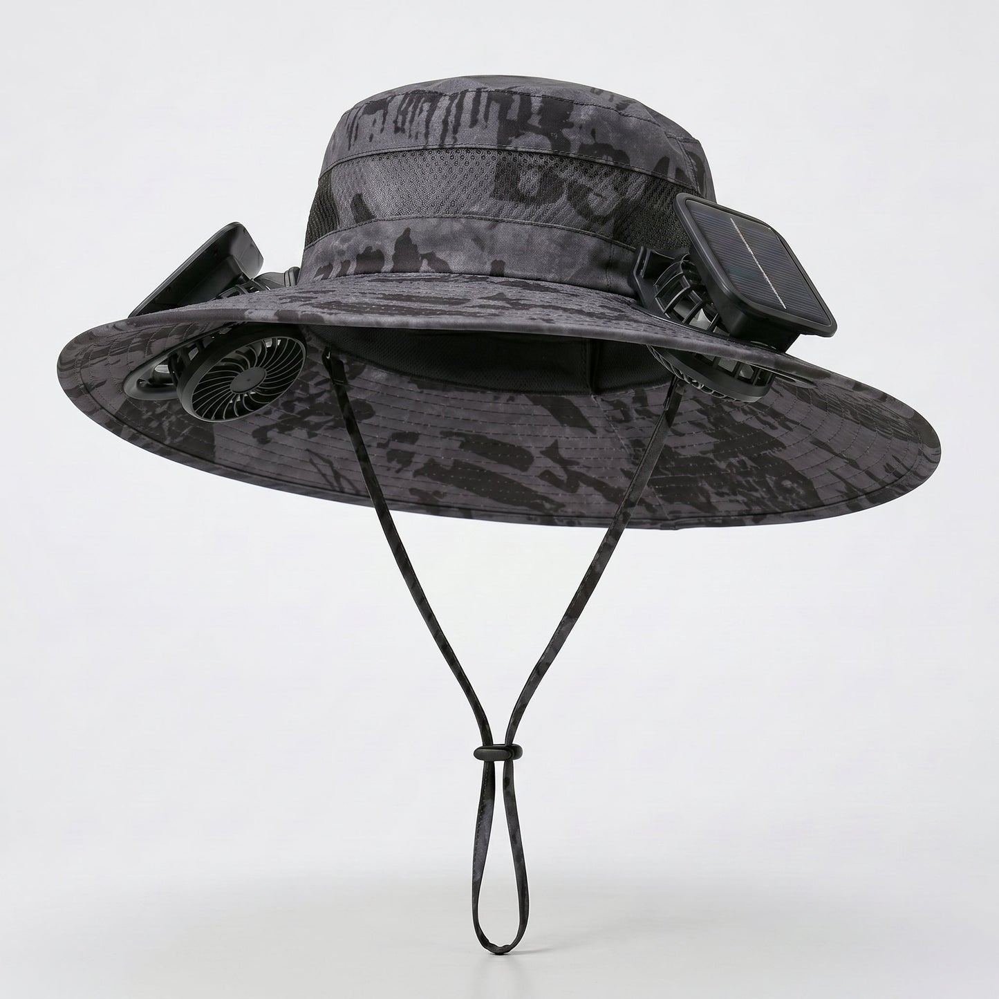 Solar-Powered Cooling Fan Hat