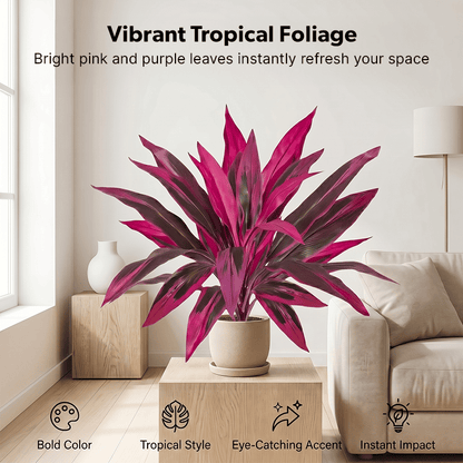 🏆 50K+ SOLD! 49% OFF – Almost Gone-⚡Artificial Tropical Plant
