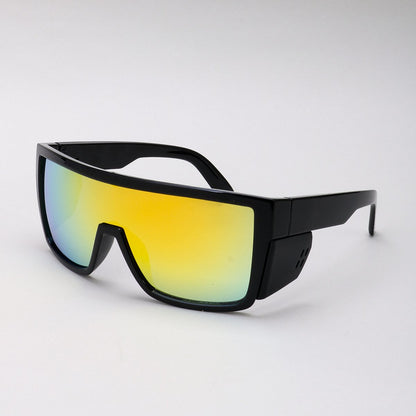 ⚡Hot Sales 49% OFF🔥ANSI Z87+ Safety Sunglasses Mirrored Colored Lens Side Protection Removable Side Shields Eye Protection
